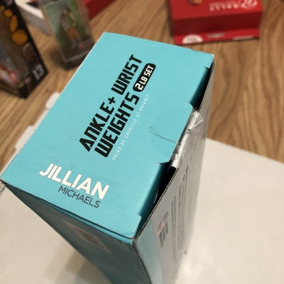 New Jillian Ankle or Wrist weights 1lb each 2# set Cardio workout Rehab fit Yoga - Picture 6 of 6